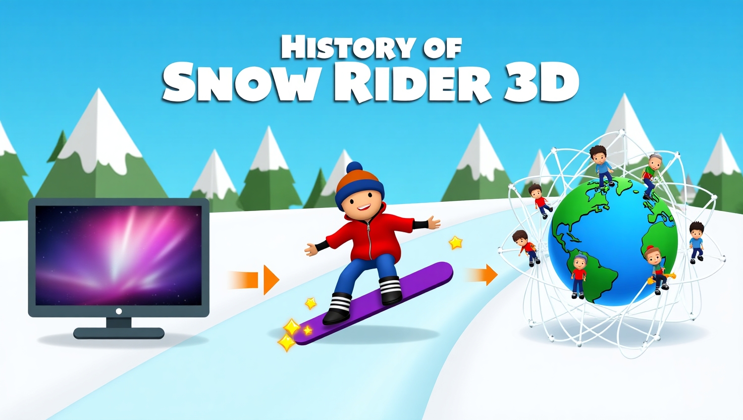 History of Snow Rider 3D