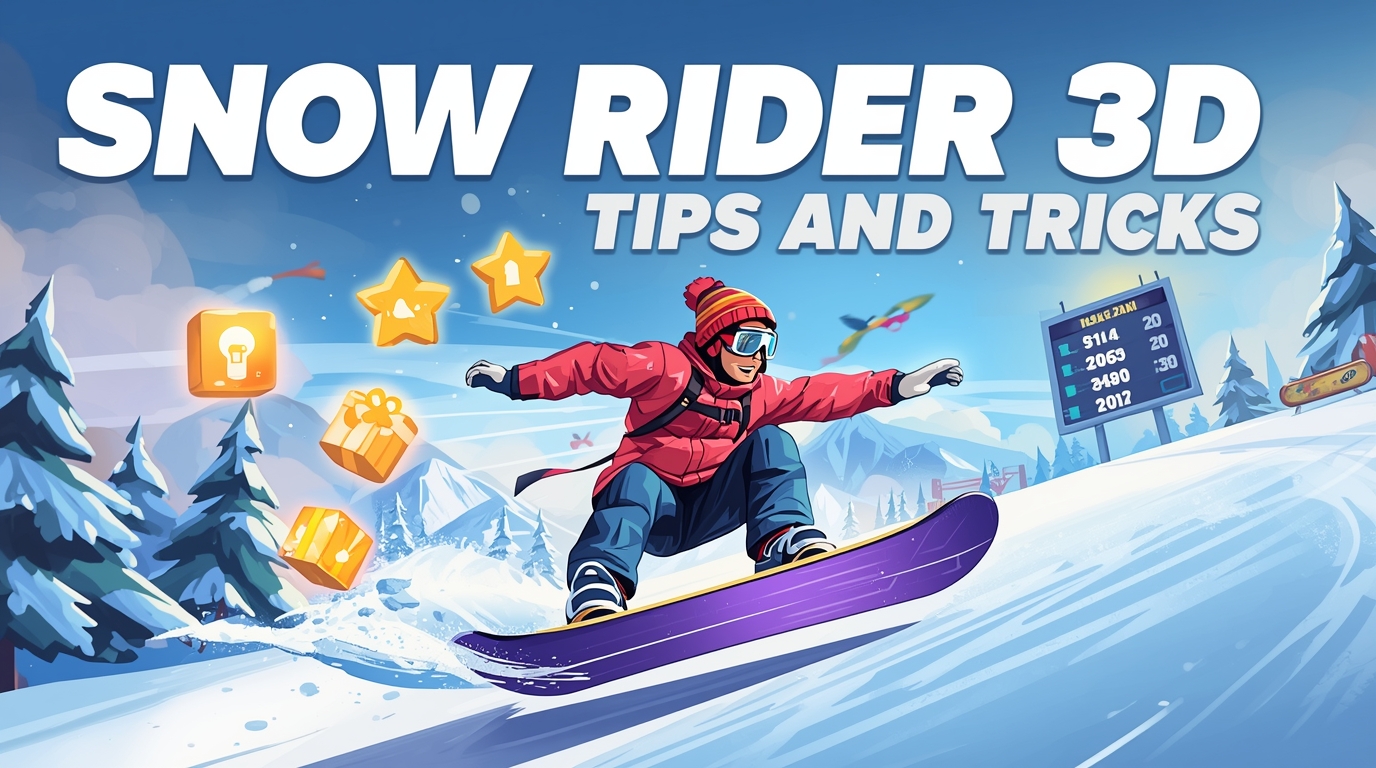 Snow Rider 3D gameplay screenshot
